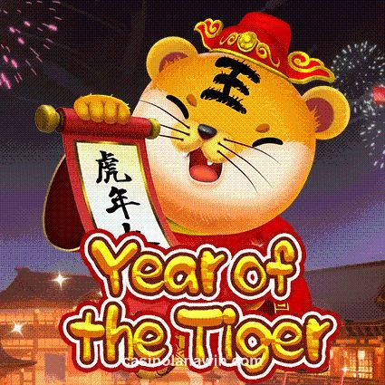 Imagen del juego Year of the Tiger en lanawin casino